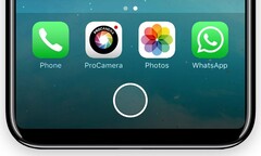 Ein ausblendbarer und vergrößerbarer Home Button im iPhone 8 ist sehr wahrscheinlich.