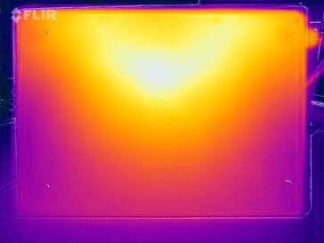 Oberflächentemperaturen Stresstest (Unterseite)