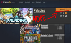 ProtonDB braucht ein klareres und präziseres Bewertungssystem (Bild: ProtonDB Screenshot).