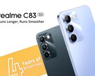 Realme C83 5G: Neues, günstiges 5G-Smartphone