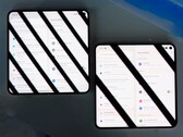 Das Google Pixel 10 Pro Fold (rechts) flackert weitaus weniger als sein Vorgänger. (Bildquelle: Android Central, YouTube)