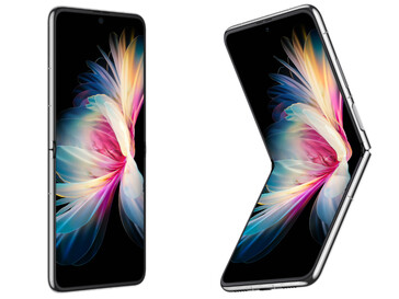 Das P50 Pocket von vorne (Bild: Huawei)