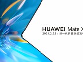 Offiziell: Das Huawei Mate X2 startet am 22. Februar 2021, zumindest mal in China.