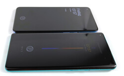 Position des Fingerabdrucksensors des OnePlus 9 im Vergleich zum OnePlus 8 Pro