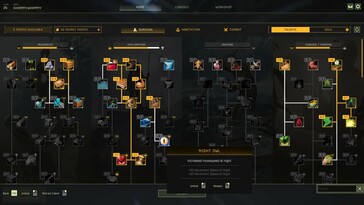 Der Skill-Tree in Icarus.