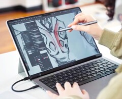 Der Intricuit Magic Screen erweitert das Apple MacBook Pro um einen Touchscreen. (Bildquelle: Intricuit)