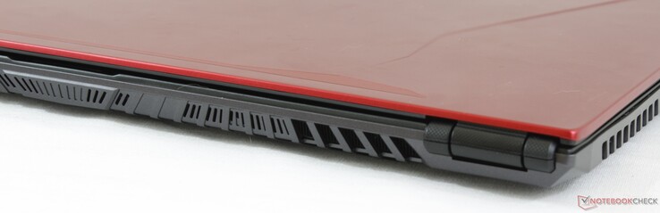 Rückseite: Keine Anschlüsse