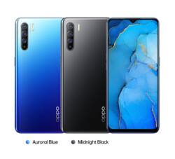 Das Reno3 kommt in schwarz und blau in den Handel (Bild: Oppo)