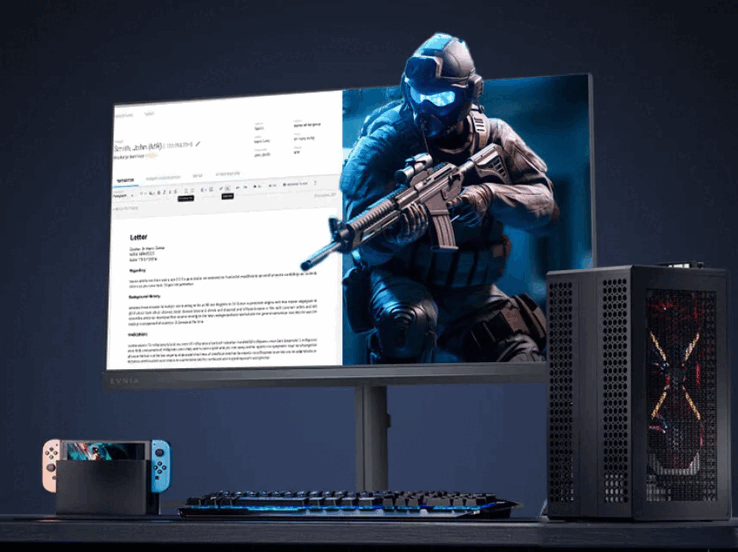 Der Philips 27M2N5500X Gaming-Monitor.