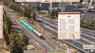 Im Bild: Ein Gameplay-Screenshot aus Workers & Resources: Soviet Republic.