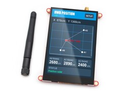 MaTouch ESP32-S3 MaUWB: System zur Erfassung der eigenen Position