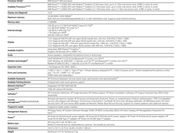 HP ProBook 455 G7 Spezifikationen