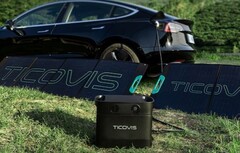 Ticovis: Power-Station mit Lademöglichkeit für Elektroautos