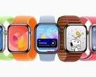 watchOS 10 macht die Benutzeroberfläche der Apple Watch deutlich bunter. (Bild: Apple)
