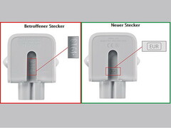 Apple: Rückruf und Austausch von Netzteilstecker-Adaptern und Reise-Adapter-Kit