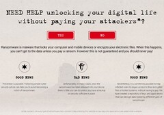 Eine neue Webseite will Hilfe vor und nach einem Angriff eines Erpessungstrojaners bieten.