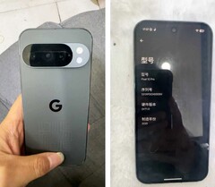 Im Netz sind bereits Fotos eines Google Pixel 10 Pro Prototyps geleakt. (Bildquelle: Mystic Leaks)