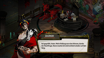 Im Bild: Ein Gameplay-Screenshot aus Hades.