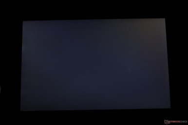 Backlight-Bleeding an der linken und rechten Kante