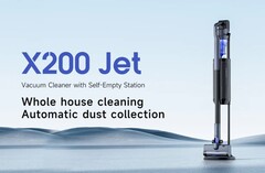 Der Roidmi X200 Jet ist ein neuer Akkustaubsauger mit Absaugstation. (Bild: Roidmi)