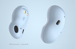 Die Galaxy Buds X sollen in einem komplett neuen bohnenförmigen Design erscheinen. (Bild: WinFuture)