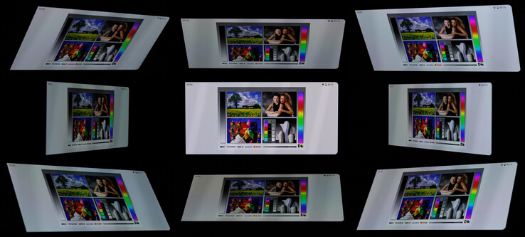 Blickwinkelstabilität des Google Pixel 7a