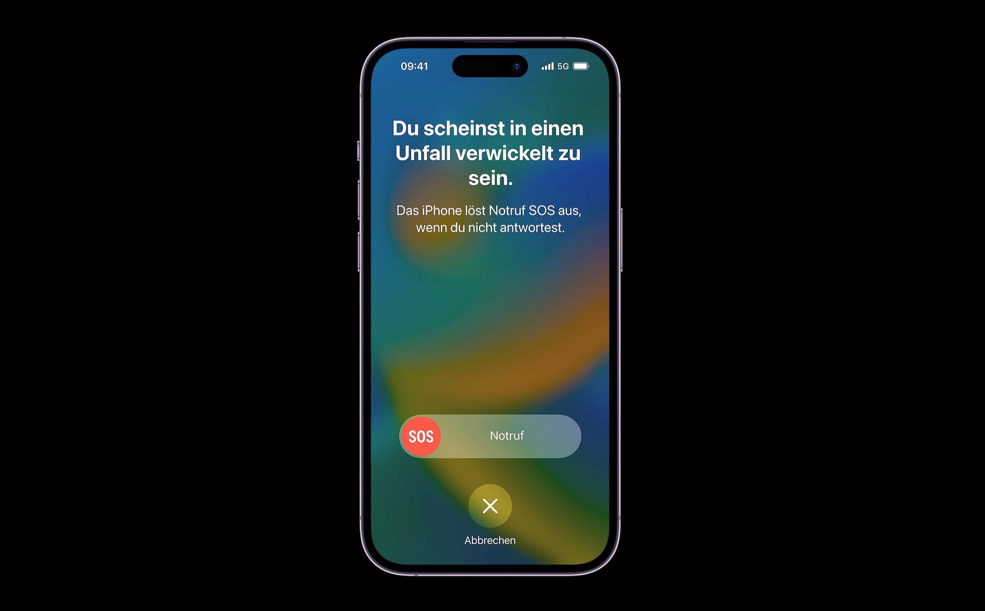 Die AutounfallErkennung des Apple iPhone 14 Pro stellt sich einem