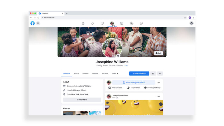 Das Profil nähert sich den Mobil-Versionen stärker an.