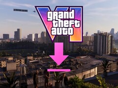 GTA 6 mit Download-Logo