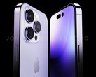 Das Apple iPhone 14 Pro soll in Violett angeboten werden, statt in Blau. (Bild: Jon Prosser / Ian Zelbo)