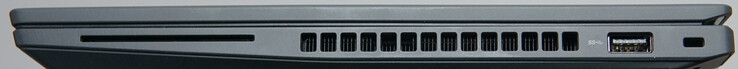Anschlüsse rechts: SmartCard-Reader, USB-A (5 Gbit/s), Kensington-Lock