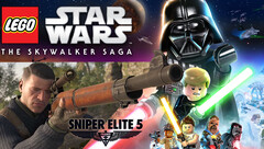Spielecharts: Sniper Elite 5 auf PlayStation 5 abgeschossen, Lego Star Wars Skywalker Saga übernimmt.