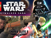 Spielecharts: Sniper Elite 5 auf PlayStation 5 abgeschossen, Lego Star Wars Skywalker Saga übernimmt.