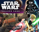 Spielecharts: Sniper Elite 5 auf PlayStation 5 abgeschossen, Lego Star Wars Skywalker Saga übernimmt.