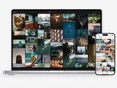 PC und Smartphone mit ZimaOS Photos