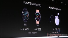 Huawei Watch GT 2: Smartwatch in 42/46 mm mit Kirin A1 und 2 Wochen Akkulaufzeit