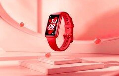 Das Huawei Band 7 ist dünner als sein Vorgänger, die Technik ändert sich aber kaum. (Bild: Huawei)