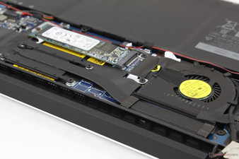 An dem Lüfter samt Heatpipe hat sich nichts geändert.