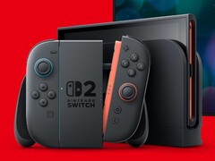 Die abgebildete Nintendo Switch 2-Konsole.