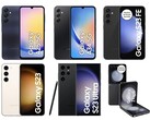 Die Deals gelten für die genannten Galaxy-Smartphones in allen Farbvarianten. (Quelle: Amazon)