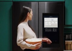 Smarte Kühlschränke sind längst Realität, wie etwa die Modelle von Samsung mit großem Touchscreen. (Bild: Samsung)