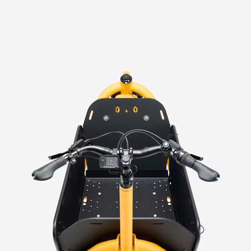 In der Gepäckbox lassen sich größere Lasten mitnehmen (Bildquelle: Decathlon)