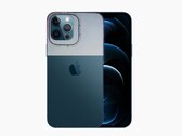 Wir haben das geleakte Bild über ein iPhone 12 Pro Max gelegt, um den Größenunterschied zu verdeutlichen. (Bild: Apple / Ice Universe, bearbeitet)
