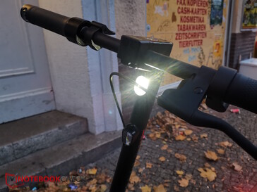 Vorderlicht - Kabel davor