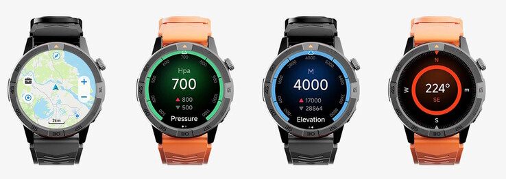 Kompass und Barometer sind vorhanden (Bildquelle: AGM)