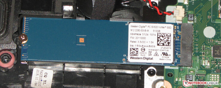 Das Aspire bringt eine SSD ...