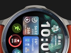 Die Amazfit Balance 2 XT dürfte die Titan-Variante der Balance 2 Smartwatch sein (Bildquelle: Amazfit)