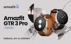 Die schicke Amazfit GTR 3 Pro Limited Edition Smartwatch gibt es aktuell günstiger. (Bild: Amazon)