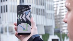 Pfeile auf einem Kamerabild sollen die Navigation noch einfacher machen. (Bild: WSJ)