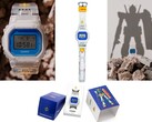 Casios DW-5600 im Gundam-Design kombiniert ein transparentes Gehäuse mit vom RX-78-2 inspirierten Farben und einer speziellen Verpackung